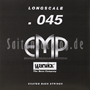 Warwick EMP coated Bass Einzelsaite  .045  - Einzelsaite / E-Bass