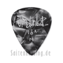 Dunlop 483 Picks GENUINE CELLULOID CLASSIC Big Pack, black Perloid, medium