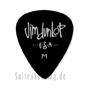 Dunlop 483 Plektren GENUINE CELLULOID CLASSIC black, Thin