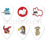 Dunlop BL109 Púas FRANK KOZIK Players Picks 0.60 mm