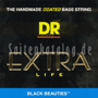 DR BKB6-30 EXTRA LIFE Black Beauties Medium 6-string