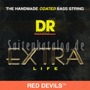 DR RDB6-30 EXTRA LIFE Red Devils Medium 6-string