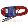 Stagg 6.0m VINTAGE TWEED Instrumentenkabel rot