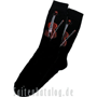 Music-Calcetines negro con estampado de violín tamaño 43/45