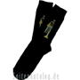 Music-Socks black with print Trumpet Size 46/48