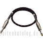 Stagg 6.0m VINTAGE TWEED Instrumentenkabel schwarz