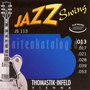 Thomastik JS113 JAZZ Swing, Nickel Flatwound, medium