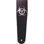 Planet Waves 25L-BIO Icon Leather Collection Leather Strap - Biohazard