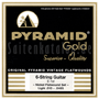 Pyramid Gold E-Guitar Flatwound light