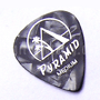 Pyramid 555 Classic Celluloid Pick, Medium 0.70 mm, pearl-black