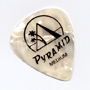 Pyramid 555 Classic Celluloid Pick, Medium 0.70 mm, pearl-white