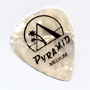 Pyramid  557 Classic Celluloid Púa, Extra Heavy 1.20, perla-blanco
