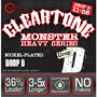 Cleartone Electrics 9456 nickel plated steel Low Tuning, D