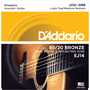 D'Addario EJ14 80/20 Bronze Bluegrass