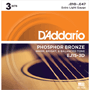 D'Addario EJ15 Phosphor Bronze XL 3D (3 Sets)