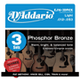 D'Addario EJ16-3DPICK 3 Sets EJ16 + 10 FREE Tour Picks