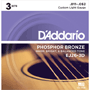 D'Addario EJ26-3D Phosphor Bronze CL (3 Sets Pack)
