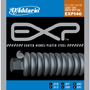 D'Addario EXP140 EXP Coated Nickel Round Wound, Light Top/Heavy Bottom