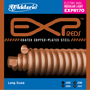 D'Addario EXPR170 EXP Reds, Bass Coated Copper Wound, Long Scale, regular light