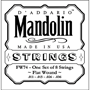 D'Addario FW74 Mandolin Flatwound, medium