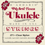 D'Addario J71 Pro Arté Tenor Ukulele Clear Nylon