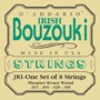 D'Addario J81 Irish Bouzouki Phoshpor Bronze Wound, 8-string