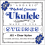D'Addario J92 Pro Arté Concert Ukelele Transp. Nylon