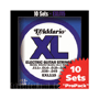 D'Addario Nickel EXL115-10P 10 sets Pack Jazz Rock