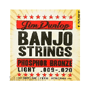 Dunlop DLP1015 Banjo Set Phosphor Bronze, Light