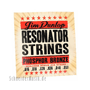 Dunlop DLP3207 Resonator Set Phosphor Bronze