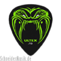 Dunlop PH112 HETFIELD'S Black Fang Picks - Player's Pack 1.14 mm, black (6-pack)
