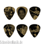 Dunlop JH-PTR10H JIMI HENDRIX West Coast Seattle Boy Pick Tin, Heavy (Pick Tin with 12 Picks)