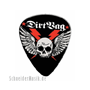 Dunlop DRB Plektren Dunlop DIRTBAG Tortex Standard BIG PACK (36 piezas) Skull & Bolts 0.73 mm
