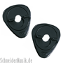 Dunlop 7007SI Ergo Lok Strap System, black (1 pair)