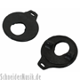 Dunlop 7000 Lok Strap System, black (1 pair)