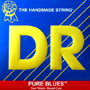 DR PURE BLUES PHR-10 Pure Nickel Electric Strings, Medium