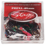 Stagg PBOX1-46 Display Box w/ 100 pcs Celluloid Standard Picks (assorted colours) 0.46 mm