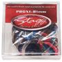 Stagg PBOX1-81 Display Box w/ 100 pcs Celluloid Standard Picks (assorted colours) 0.81 mm