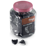 Stagg PHB-100 BK/CR Pick Holder Box w/ 100 Pick Holders, black + chrome