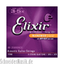 Elixir 11308 Acoustic 80/20 Bronze NANOWEB Coating, Baritone 8-string