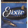 Elixir 92620 Instrument Cable, straight - w/right angle, 6.1 m