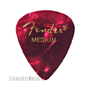 Fender 351 Premium Celluloid Picks (12-Pack) - Red Moto heavy