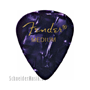 Fender 351 Premium Celluloid Picks (12-Pack) - Purple Moto heavy