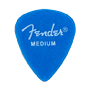 Fender 351 California Clear Picks (12-Pack) - Lake Placid Blue, medium