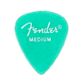 Fender 351 California Clear Picks (12-Pack) - Surf Green, medium