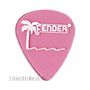 Fender 351 California Clear Picks (12-Pack) - Burgundy Mist, heavy