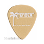 Fender 351 California Clear Picks (12-Pack) - Shoreline Gold, thin