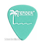 Fender 351 California Clear Picks / Púas (12-Pack) - Surf Green, heavy