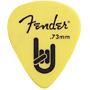 Fender ROCK ON! Touring Picks - yellow 0.73 mm