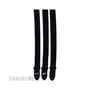 Fender 099-0606-049-E3  2" Poly Straps black with yellow Fender Logo
